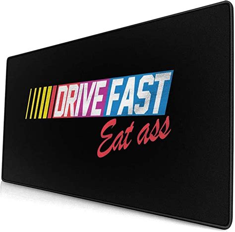 Iubbki Drive Fast Eat Ass Großes Mauspad Mit Amazonde Elektronik