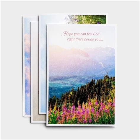 Dayspring Cards 252688 Boxed Card Care And Concern God Cares Box Of 12 Christmas And Holiday