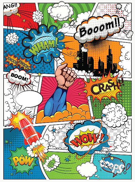 Royalty Free Comic Book Clip Art Vector Images And Illustrations Istock