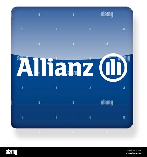 Allianz Insurance Logo App Icon Banque De Photographies Et Dimages à