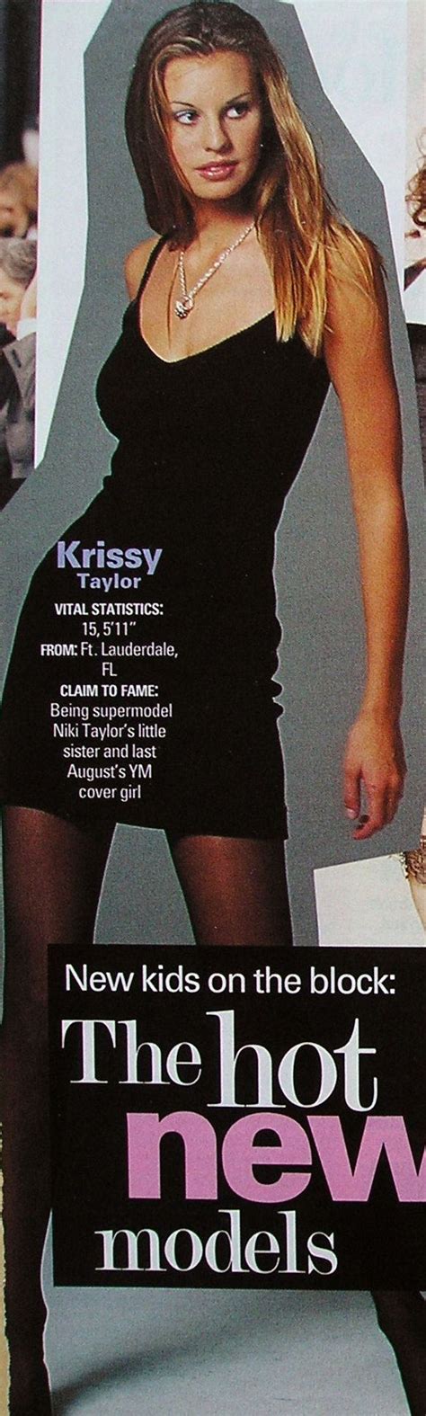 Krissy Taylor Ym Magazine 1993