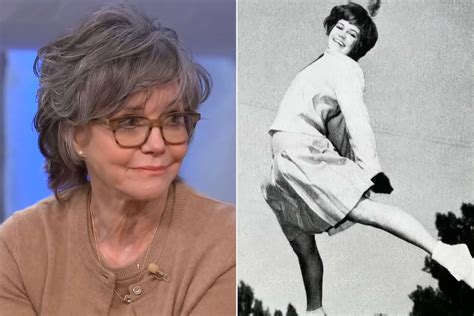 Sally Field Has Hilarious Reaction To Her High School Cheerleading