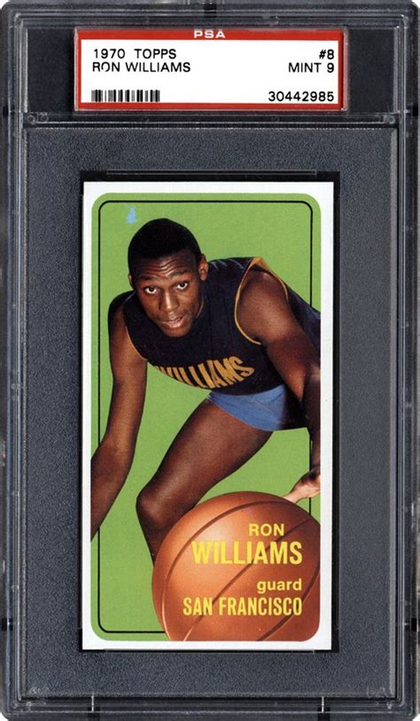 Auction Prices Realized Basketball Cards 1970 Topps Ron Williams