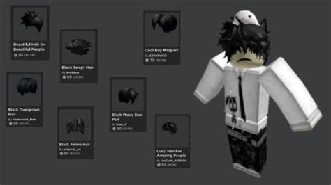 Exqois Hair Combo In 2021 Roblox Funny Cool Roblox Avatars Roblox