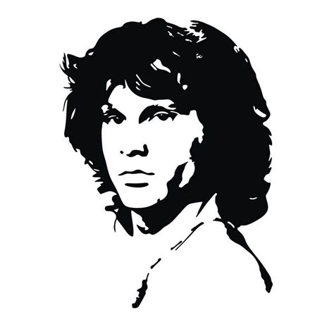 Jim Morrison Vector Pattern