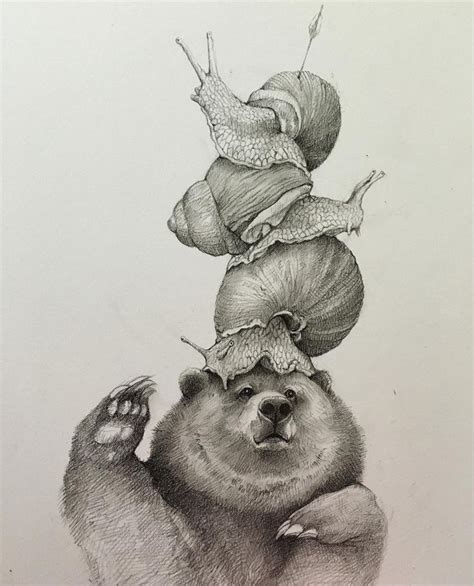 Funny And Surreal Pencil Drawings By Adonna Khare Funny Drawings