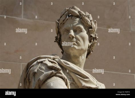 Julius Caesar 100bc 44bc Roman Statesman Consul And Dictador