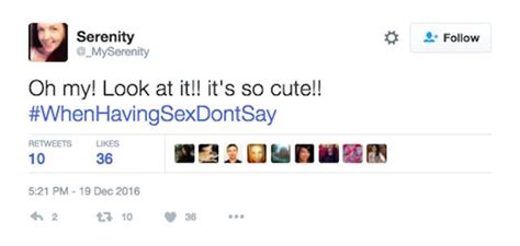 Twitter Users Reveal The Things You Definitely Shouldnt Say During Sex