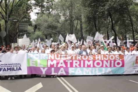 Mexico City Tens Of Thousands March Against Proposal To Legalize Gay