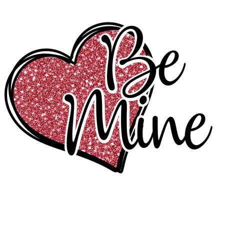 Be Mine Svg Valentines Svg Heart Svg Valentines Day Svg Etsy