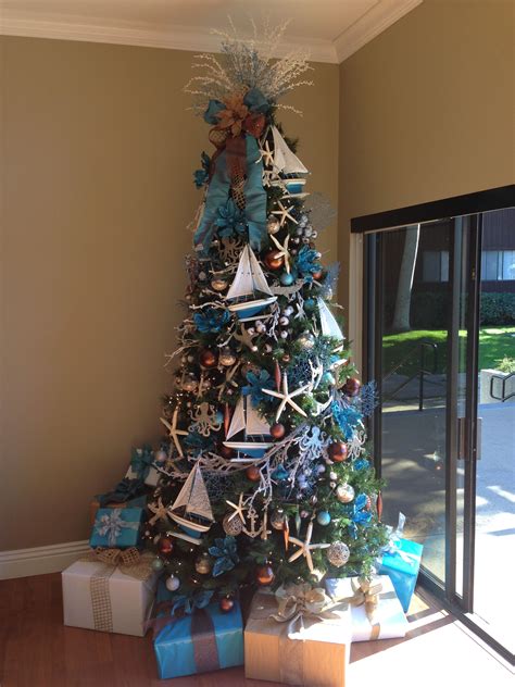Our nautical holiday tree | Holiday decor, Holiday tree, Holiday