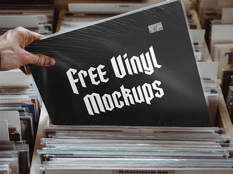Download Vinyl Cover Mockups | Free PSD Template | PSD Repo