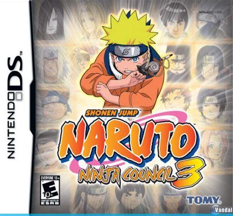 Naruto Shippuden Ninja Council 3 Videojuego Nds Vandal