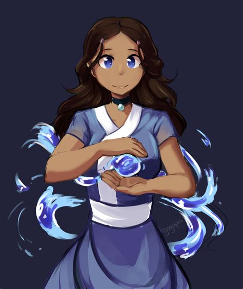 Some Katara Art I Did Rthelastairbender