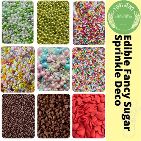 Edible Fancy Sugar And Chocolate Sprinkle 100gm Sugar Sprinklechocolate