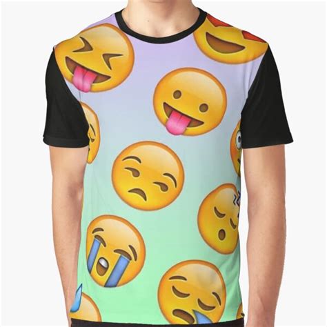 Lots Of Emojis T Shirt For Sale By Emojishirts106 Redbubble Lots