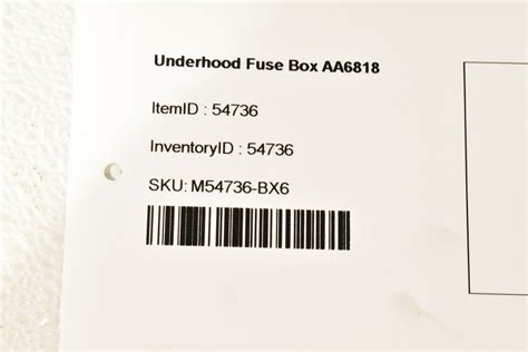 Used 99 00 Corvette C5 Under Hood Engine Bay Fusebox Fuse Box 12176979