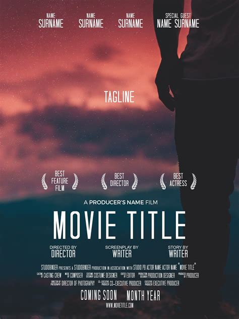 how to make a movie poster [free poster template]