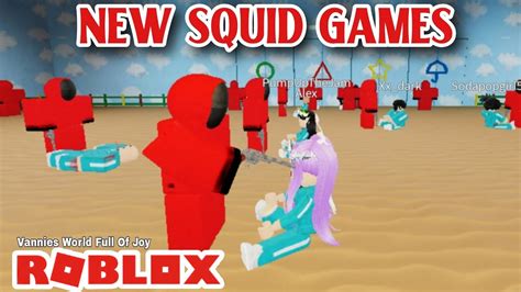 Squid Game Roblox New Honeycomb And Tug Of War Games Green