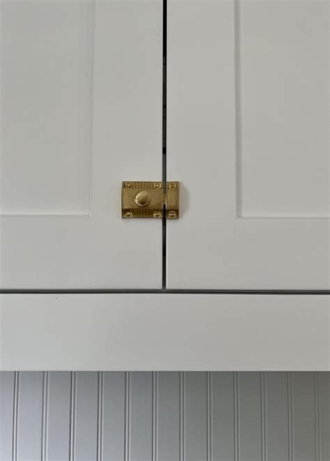 Brass Cabinet Latch Hardware