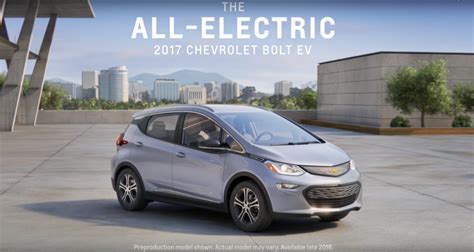 Heres The First Commercial For The 2017 Chevy Bolt Ev The News Wheel