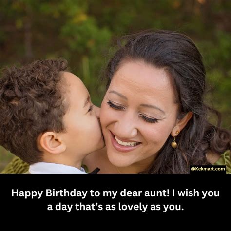 Happy Birthday Wishes For Aunt Or Aunty Kekmart
