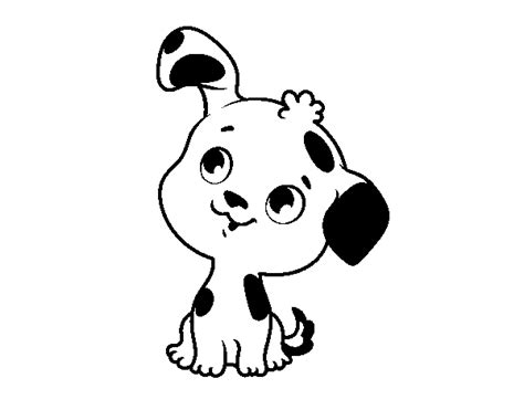 Dibujo De Cachorrito De Perro Para Colorear Dibujos Net