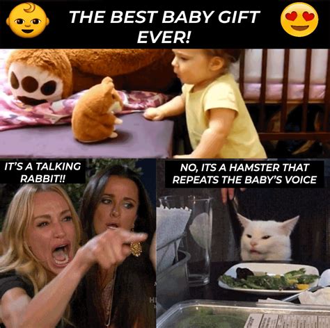 Cute Talking Hamster Toy Records And Repeats Childs Voice Great Xmas T White Cat Meme