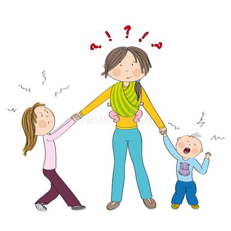 Sisters Fighting Clipart