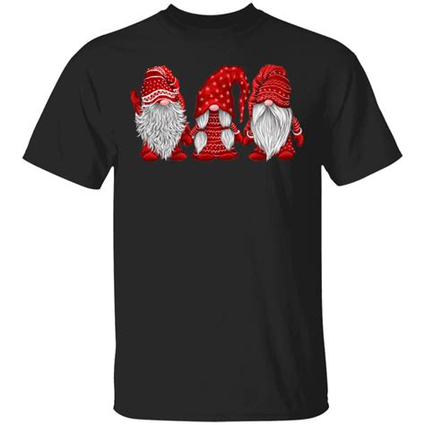 Christmas Gnomes T Shirt Sweatshirt Robinplacefabrics