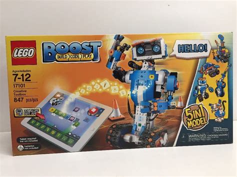 Lego 17101 Boost Creative Toolbox 5 In 1 Building And Coding Kit