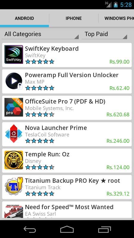 Since ios apps are not compatible with the android operating system. Mobile App Store for Android - APK Download