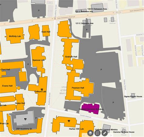 28 University Of Delaware Campus Map Online Map Around The World