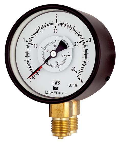 Standard Bourdon Tube Pressure Gauges For Differential Pressure Type D2