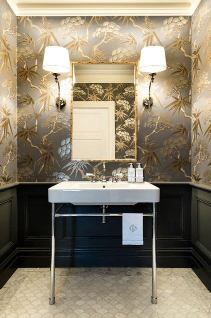 Bathroom Inspiration Add Shimmer And Sparkle With Metallics Powder