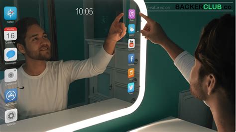 Eve Smart Mirror Interactive Smart Mirror With An App Store By Stephen
