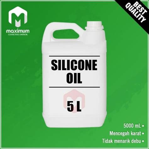 Jual Silicone Oil 5 Liter Minyak Silikon 5 Liter Pelumas 5 Liter