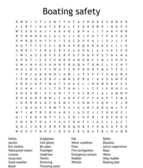 Boats Puzzles WordMint