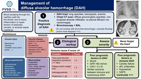 Diagnosis And Management Of Diffuse Alveolar Hemorrhage GrepMed