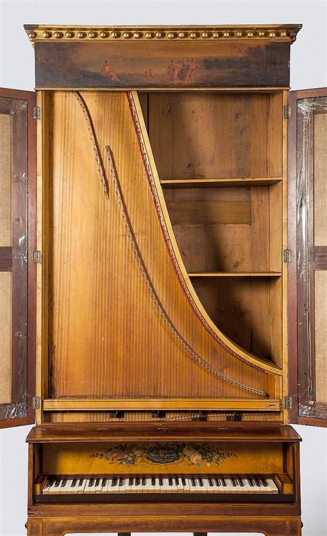 I grew up practicing on a cheap upright piano. An upright grand piano by Muzio Clementi, London, 1804 ...