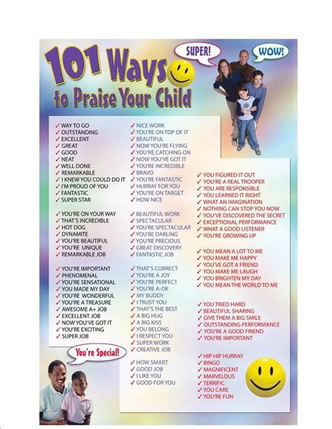 101 Ways To Praise Your Child