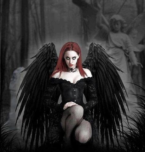 Dark Fallen Goth Gothic Angel Angels Fantasy Art Angel Pinterest