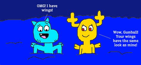 Penny and gumball taking flight by deltaplanet on deviantart. Fairy Gumball! by MikeJEddyNSGamer89 on DeviantArt