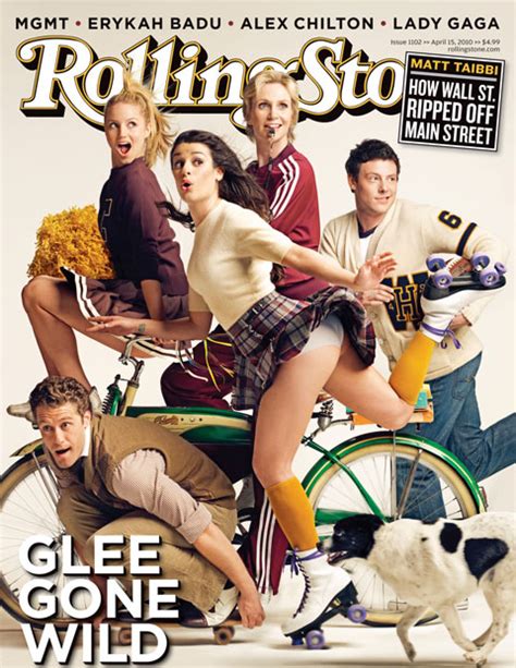 Glee Gone Wild Sexy Photos Of Lea And Dianna From Gq Pics