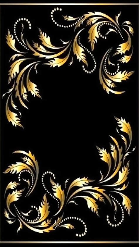 260 Best Black And Gold Wallpaper Images On Pinterest