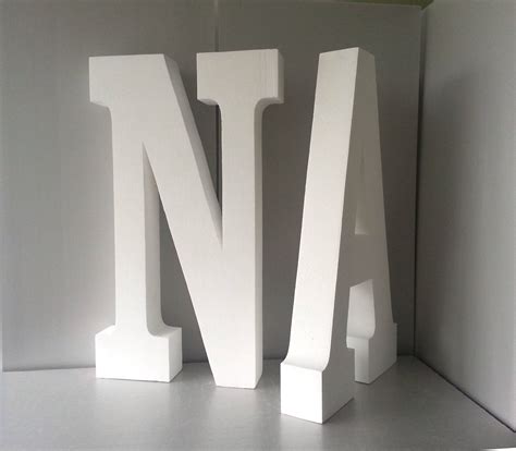 Giant Letters 32 Inches Big Letters 3d Letters Large Etsy