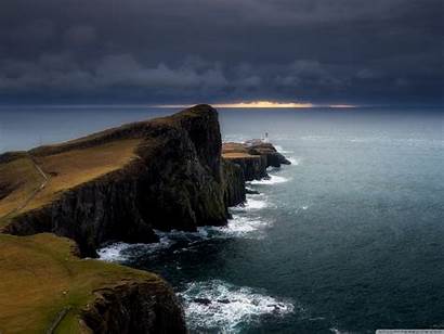 Neist Lighthouse Isle Point Amazing Skye Scotland