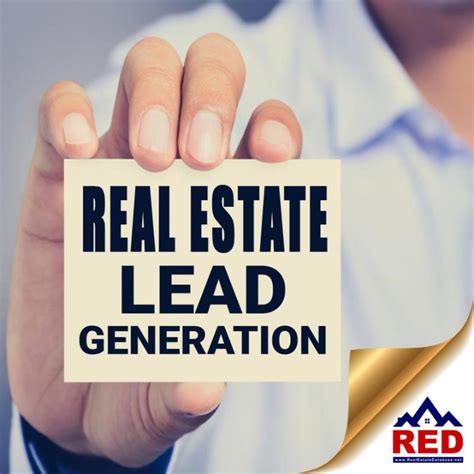 How The Real Estate Database Red Generates Leads For Real Estate Agents And Developers