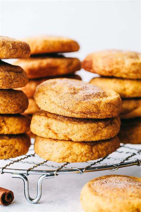 Soft And Puffy Pumpkin Snickerdoodles The Recipe Critic