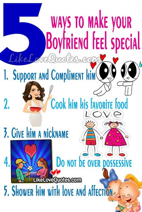 Sweet romantic words to make her happy. 5 ways to make your Boyfriend feel special | Your ...